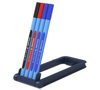 Schneider Stylos bille Slider Edge XB, boîte à crayons 4 St. d'action 3 + 1