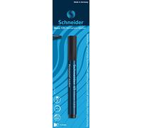 Schneider Stylos Marqueurs permanents Maxx 133, rechargeable, 1 + 4 mm, noir, pour carte blister