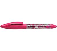 Schneider Stylos roller à encre Base Ball, avec pointe boule, M, rose de Transparent Motif princesse
