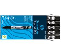Schneider Pen - stylo roller Topball 811 - pointe remplaçable 0,5 mm - noir