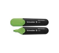 Schneider Pen Surligneur Job 1504 vert – Pointe 1 mm et 5 mm