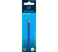 Schneider Take 4 Refill Bleue Épaisseurs De Trait M Recharges