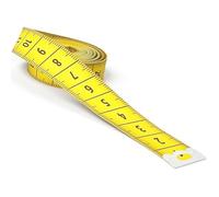 Schneider Tape Mess Lot de 2 bandes de mesure flexibles avec bouton pour travaux ménagers, artisans, couturiers (1) 300 cm