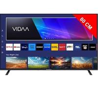 Schneider Téléviseur LED 32A2 32" (81 cm) Smart Vidaa HD 1366x768 HDMIx3 USBx2 Netflix Noir