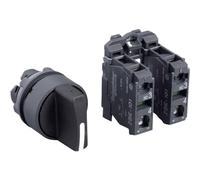 Schneider Electric - Supports de fixation XB5AD23 fixes - Lot de 2