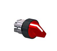 Schneider ZB4BK12437 Façade pour sélecteur de lumière Ø 22 2 Positions à encliquetage Rouge