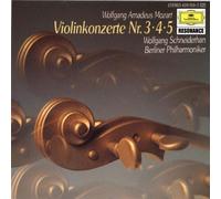 Schneiderhan – Concertos pour violon n° 3, 4 et 5 – W A Mozart – Import – Deutsche Grammophon