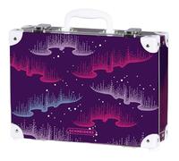 Schneiders accessoires pour cartables Case Wavy Dots pourpre