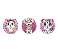 Schneiders accessoires pour cartables Patches 3 teilig Cute Pets