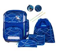 SCHNEIDERS Ensemble de cartables Ergolite 9 pièces Blue Vibes