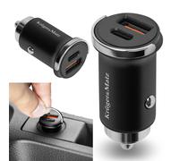 Schnellladegerät fürs Auto 30W USB C auf Zigarettenanzünder 12-24V QC PD