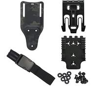Schnellverschluss-System-Kit, mit Holster-Oberschenkelgurten, Mid-Ride-Beinschlaufen-Plattform（20cm） QLS 22 19 Adapter-Basis
