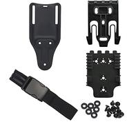 Schnellverschluss-System-Kit, mit Holster-Oberschenkelgurten, Mid-Ride-Beinschlaufen-Plattform（20cm） QLS 22 19 Adapter-Basis