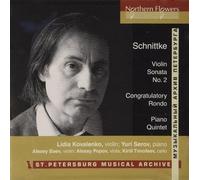 Schnittke : Sonate pour Violon - Quintette pour Piano. Kovalenko, Serov, Baev, Popov, Timofeev.