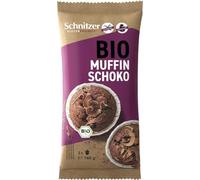 SCHNITZER Muffins Chocolat Noir sans gluten 140G Bio -