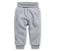 Playshoes Schnizler Baby Pumphose Fleece Mit Strickbund Pantalon de sport Mixte bébé, Gris (Grau/Mélange 37), 80