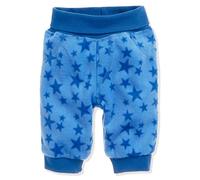 Schnizler Fleecehose Mit Strickbund Sterne, Oeko-tex Standard 100, Pantalon Mixte bébé, Bleu (Blau 7), 92