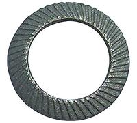 SCHNORR 881200140180000 S M18 Disque de sécurité mécanique en acier galvanisé Argenté