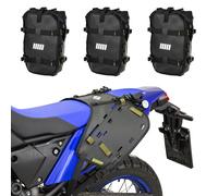 SCHNORR BagHub Compatible Yamaha Ténéré 700 3x BumberBag 6L Support Latéral Noir