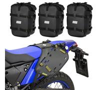 SCHNORR BagHub Yamaha Ténéré 700 Porte-Valises 3x BumberBag 18L Noir