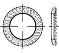 SCHNORR-crochet de blocage 88120 SCHNORR-ressortS 8 mech Zn 881200149080000