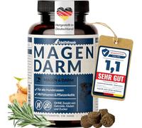 Schnüffelfreunde Magen Darm - Chien I Suppléments de Digestion pour Chiens - Comprimés pour Le Soutien Digestif et Gastrique - Fabriqué en Allemagne (150g)