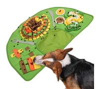 Schnüffelmatte - 29in Interaktive Hunde Futtermatte | Stoff Foraging Spielzeug - Puzzle Schnüffelteppich Für Welpen Kleine Mittlere Hunde, Fördert Langsames Fressen Mentale Stimulation Training Zuhaus