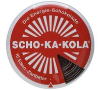 SCHO KA KOLA la boîte avec 16 coins chocolat noir 100g