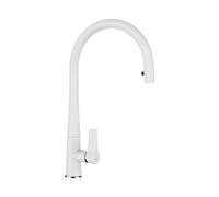 Schock 521000Wh Goutte Mitigeur haute avec douchette extractible, blanc