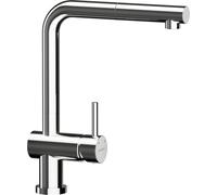 Schock 540128CHR Cuisine EPOS W - Robinet Basse Pression pour fenêtre avec Bec Extensible et connecteurs Standard, Chrom