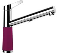 Schock 554120BRY SC-510 Berry Robinet de cuisine haute pression coloré avec bec extractible