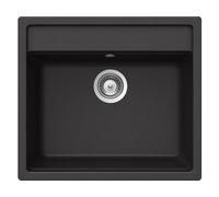 Schock Cristalite Nemo N-100 U Évier encastré en cristalite noir