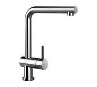 Schock Epos Mitigeur de cuisine à installer sous une fenêtre, pivotant, extractible, 540125CHR,