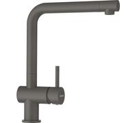 SCHOCK Robinet de cuisine Epos Silverstone - Robinet haute pression gris avec bec fixe et connecteurs standard
