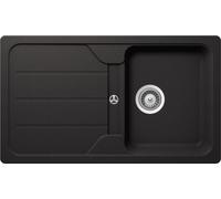 Schock Evier à encastrer Formhaus D-100 U Nero - Evier à encastrer