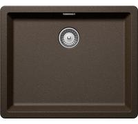SCHOCK | Évier de cuisine Galaxy 1 baignoire avec crochets de dessous inclus, matériau ®Cristadur, Bronze, 530 x 430 mm
