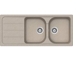 Schock Formhaus D200A58 Cristalite Plus Évier Avoine 116 x 50 x 20 cm