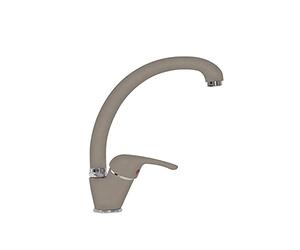 SCHOCK | Mélangeur Omega Alto monocommande 45° Canon conique, couleur gris taupe, h250