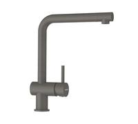 SCHOCK Robinet de cuisine Epos Silverstone - Robinet haute pression gris avec bec fixe et connecteurs standard