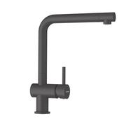 SCHOCK Robinet de cuisine Epos Stone - Robinet haute pression gris avec bec fixe et connecteurs standard