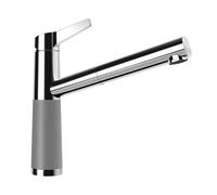 Schock SC-510 Mitigeur de cuisine pivotant avec douchette extractible, 554123GCR,