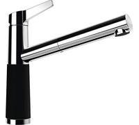 SCHOCK Robinet de cuisine SC-510 Night - Robinet basse pression CRISTADUR Green Line avec douchette extensible et raccords standard