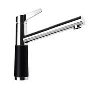 SCHOCK Robinet de cuisine SC-510 Puro - Robinet basse pression CRISTADUR avec bec fixe et raccords standard