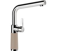 SCHOCK Robinet de cuisine SC-540 Twilight - Marron CRISTADUR haute pression avec bec fixe et connecteurs standard