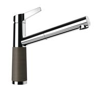 Schock SC-510 Mitigeur de cuisine pivotant avec douchette extractible, 554123BRO,