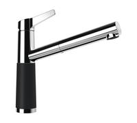 Schock SC-510 Mitigeur de cuisine pivotant avec douchette extractible, 554123MAG,