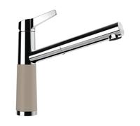 Schock SC-510 Mitigeur de cuisine pivotant avec douchette extractible, 554123TWI,