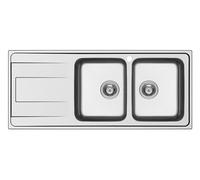 Schock Wave D200DX Évier Acier inoxydable 116 x 50 x 20 cm