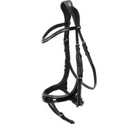 Schockemöhle EQUITUS BETA GLAM avec vernis bridon spécial anatomique black patent/silver , taille:WB