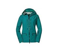 Schöffel 3L La Grave Jacke Veste pour Femme, Bleu Sarcelle, 42
